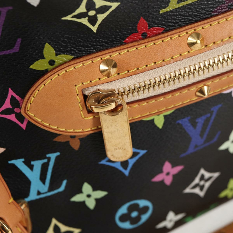 【日本直送】路易威登 (LOUIS VUITTON) 多色布洛涅肩背包 黑色 M92638 LV 正品 BA4683SAV-22