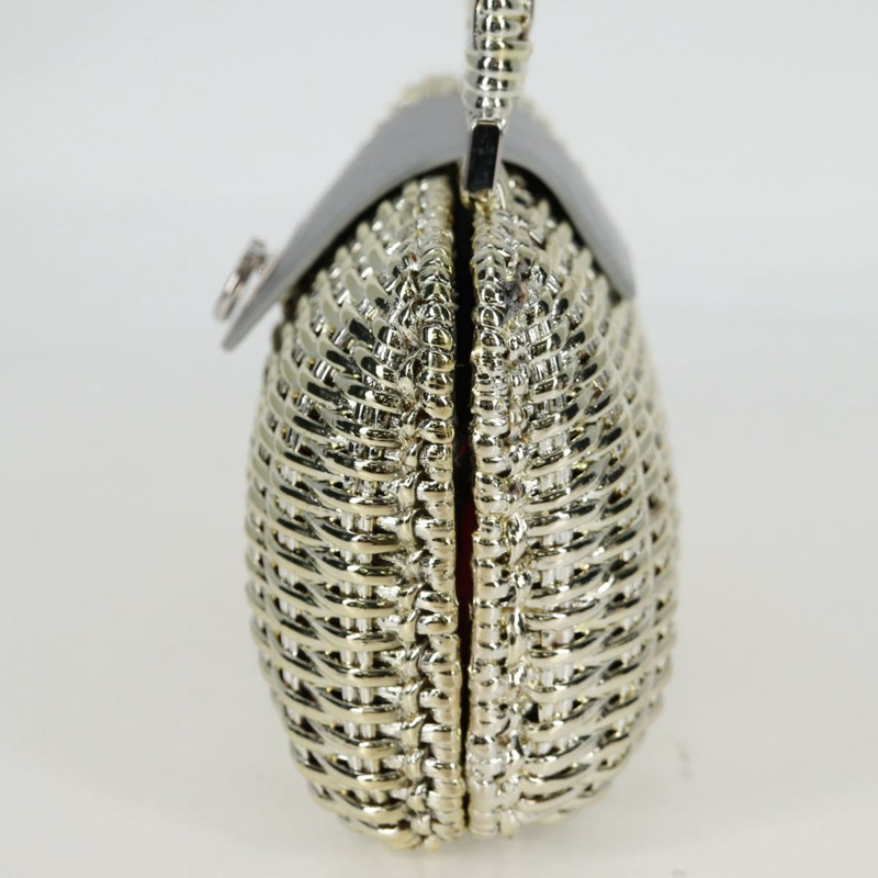 【日本直送】Salvatore Ferragamo Gancini 手提包 藤編 金色 正品 137497SAV-2