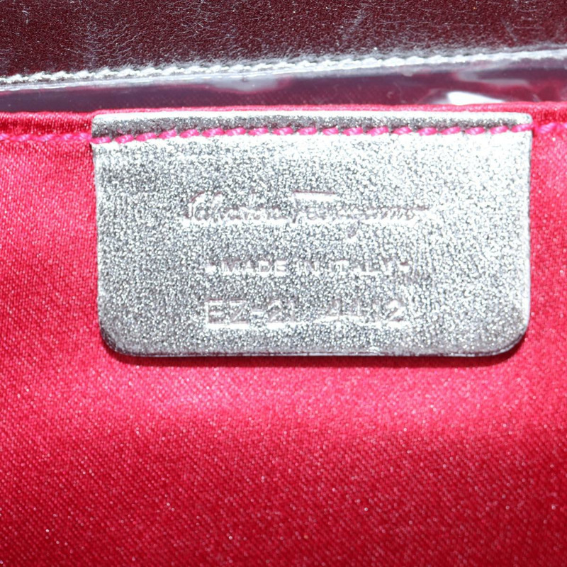 【日本直送】Salvatore Ferragamo Gancini 手提包 藤編 金色 正品 137497SAV-11