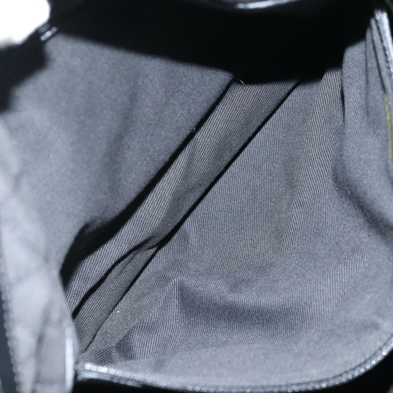 【日本直送】香奈兒 Coco 旅行波士頓包 PVC 黑色 銀色 CC 標誌 正品 134999V-20