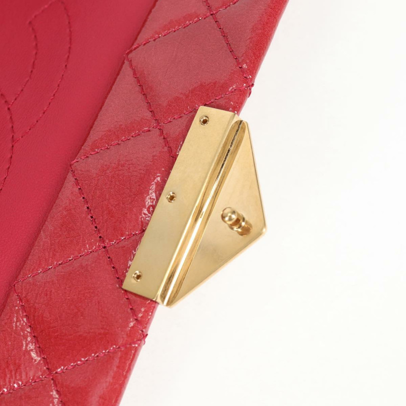 【日本直送】香奈兒 (CHANEL) 琺瑯粉色金 CC 鏈條肩背包 Auth 138996SAM-20