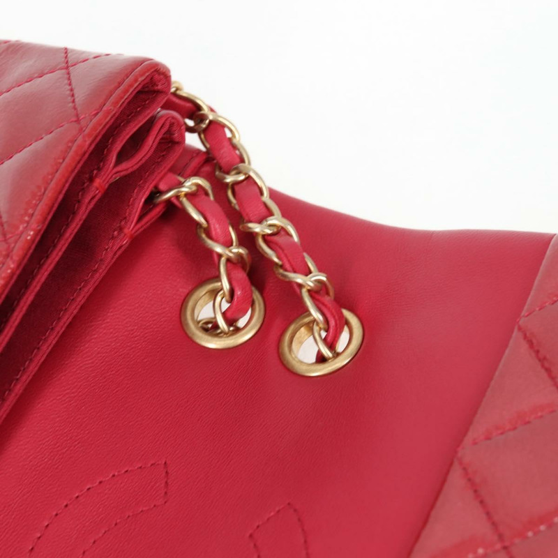 【日本直送】香奈兒 (CHANEL) 琺瑯粉色金 CC 鏈條肩背包 Auth 138996SAM-21