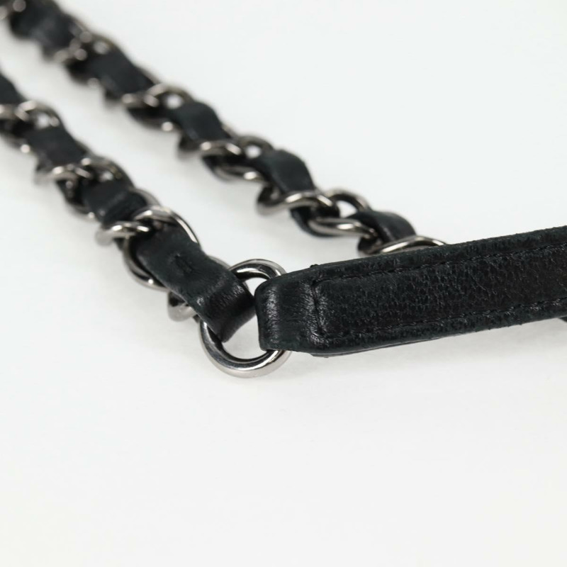 【日本直送】香奈兒 (CHANEL) 絎縫山茶花鏈包，斜紋軟呢多色銀色雙C標誌，貨號 138988SM-7