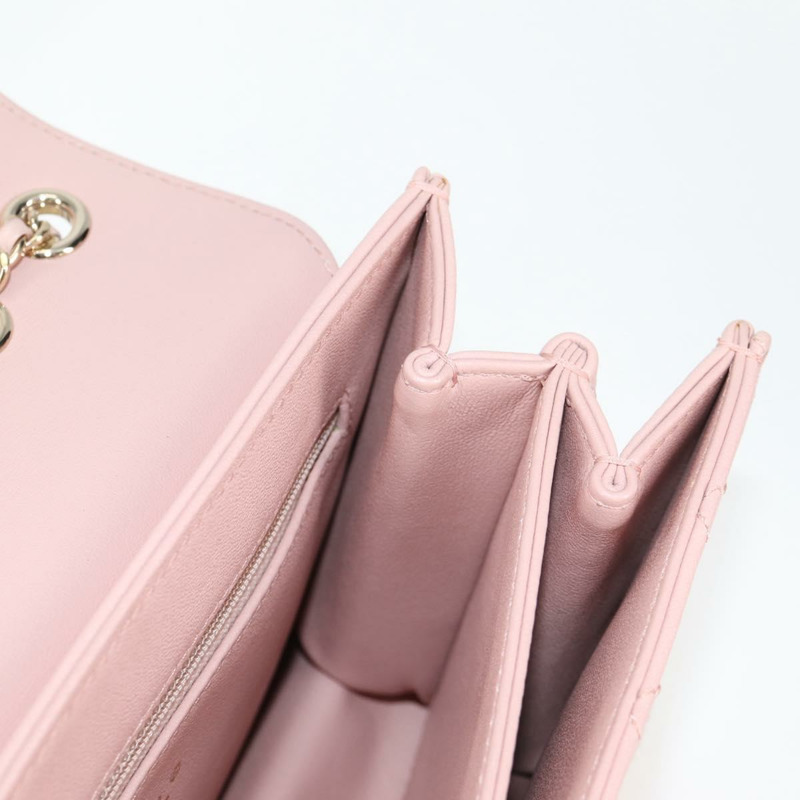 【日本直送】香奈兒 Matelasse Beauty Rock 鏈條包 皮革 粉紅色 金 CC 正品 hk2930SAM-23