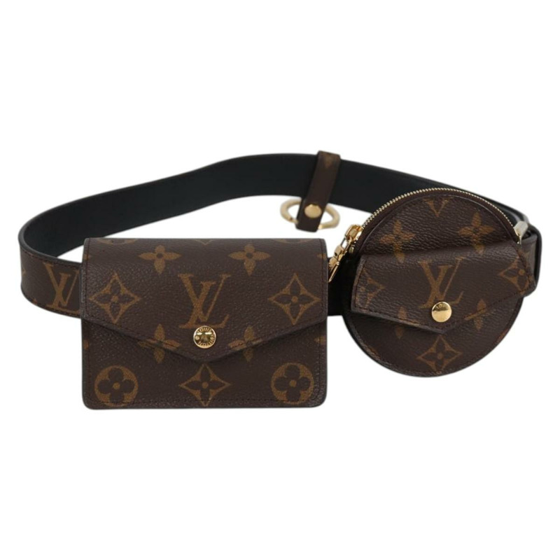 【日本直送】路易威登 Monogram Ceinture Daily 多口袋腰帶 M0236 LV 正品 gh628SAM-0