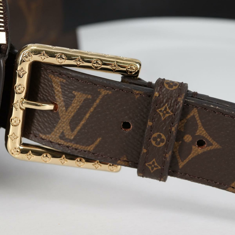 【日本直送】路易威登 Monogram Ceinture Daily 多口袋腰帶 M0236 LV 正品 gh628SAM-5