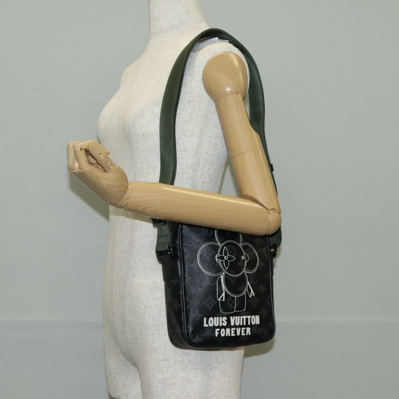 【日本直送】路易威登 Monogram Eclipse Danube PM 單肩包 M43677 LV Auth 133254SAM-24