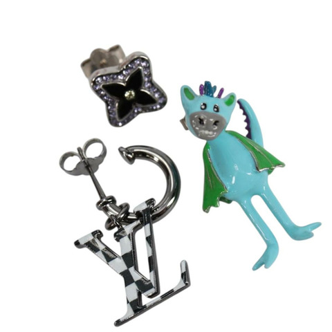 路易威登 Book de Doreuil LV Friends Set 3 淺藍色 MP2929 LV Auth 140392SM