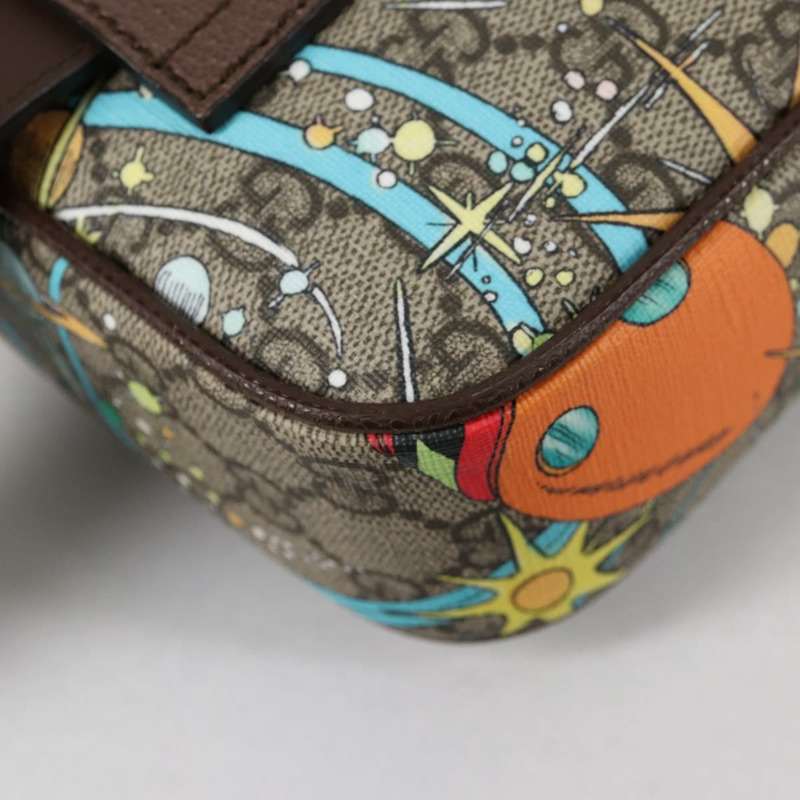 【日本直送】GUCCI GG Supreme Disney 聯名腰包 PVC 米色 602695 正品 141153SM-15