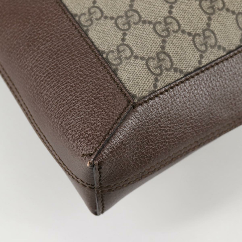 【日本直送】GUCCI GG Supreme Web Sherry Line 手提包 PVC 米色 金色 紅色 正品 135289SAM-7