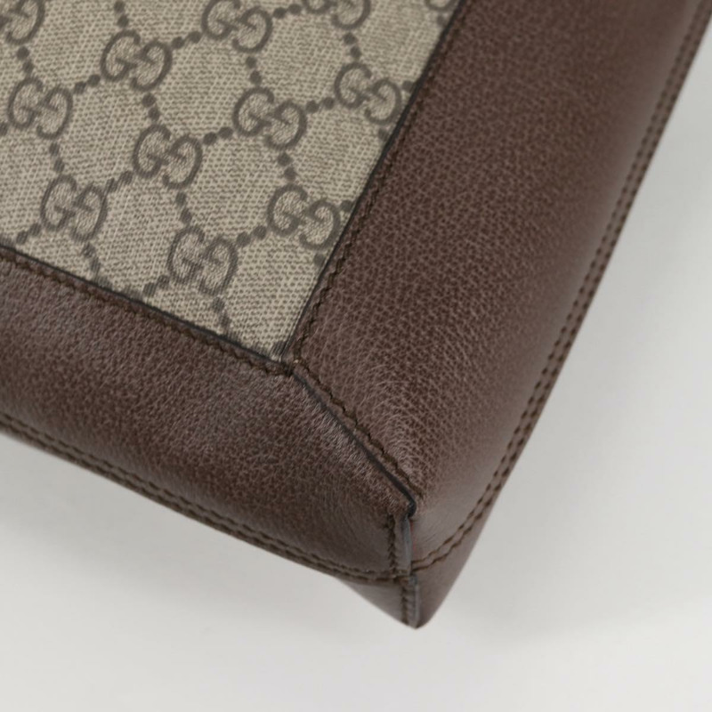 【日本直送】GUCCI GG Supreme Web Sherry Line 手提包 PVC 米色 金色 紅色 正品 135289SAM-14