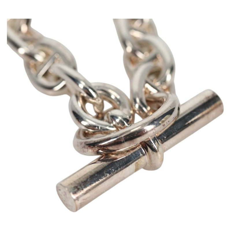 【日本直送】愛馬仕 Chaine d'Ancre MM 手鍊 AG925 14 節銀手鍊 Auth 134934SM-2