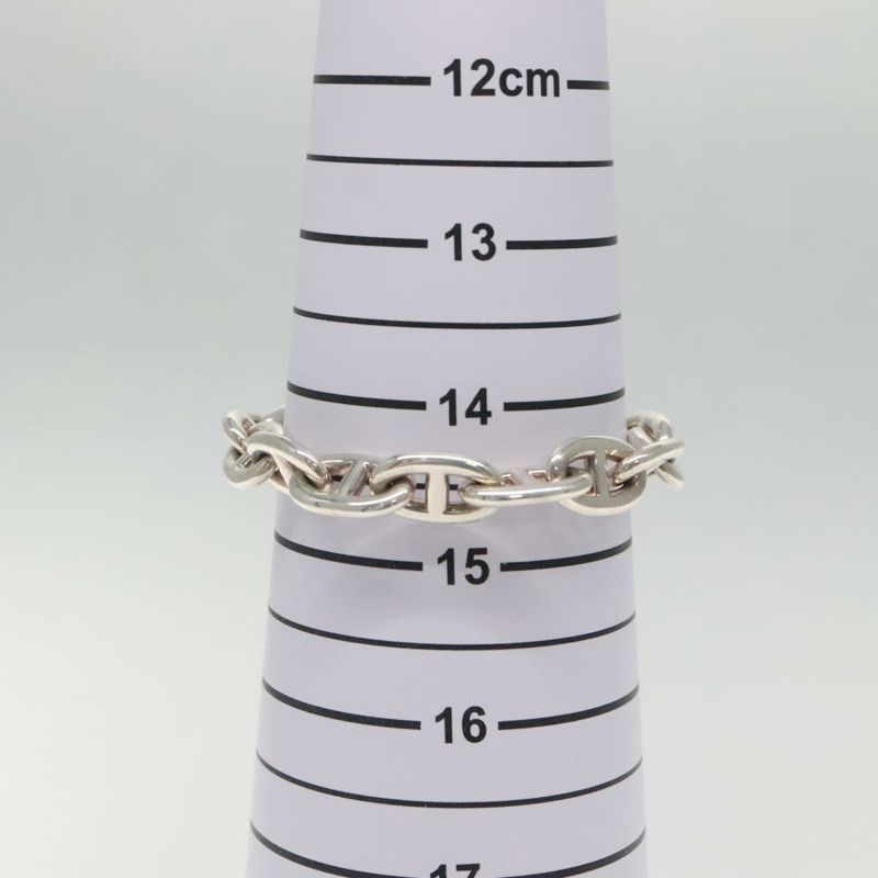 【日本直送】愛馬仕 Chaine d'Ancre MM 手鍊 AG925 14 節銀手鍊 Auth 134933SM-9