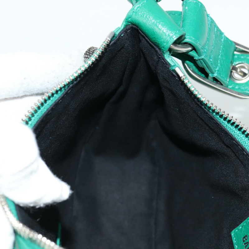 【日本直送】BALENCIAGA Le Cagole XS 單肩包，皮革材質，兩用，綠色，貨號 671309，正品編號 134862SAM-28
