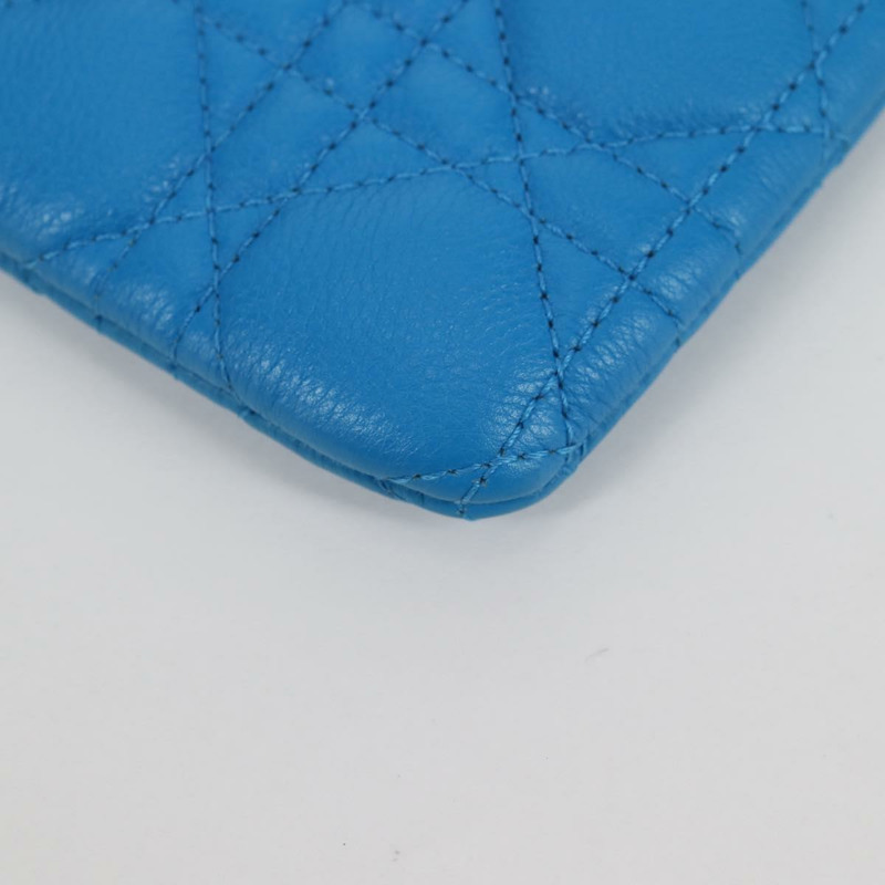 【日本直送】Christian Dior Canage 手拿包，皮革材質，藍紅黑配色，正品編號 134892SAM-6