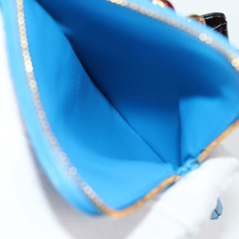 【日本直送】Christian Dior Canage 手拿包，皮革材質，藍紅黑配色，正品編號 134892SAM-10