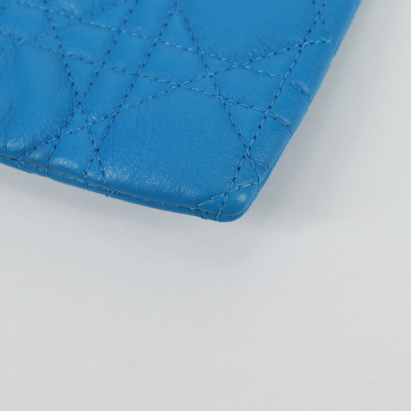 【日本直送】Christian Dior Canage 手拿包，皮革材質，藍紅黑配色，正品編號 134892SAM-14