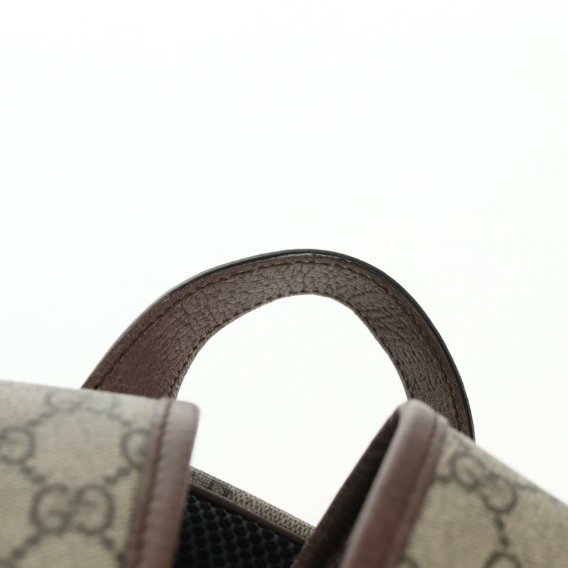 【日本直送】GUCCI GG Supreme Disney 聯名雙肩包 PVC 米色 金色 552884 正品 141154SM-13