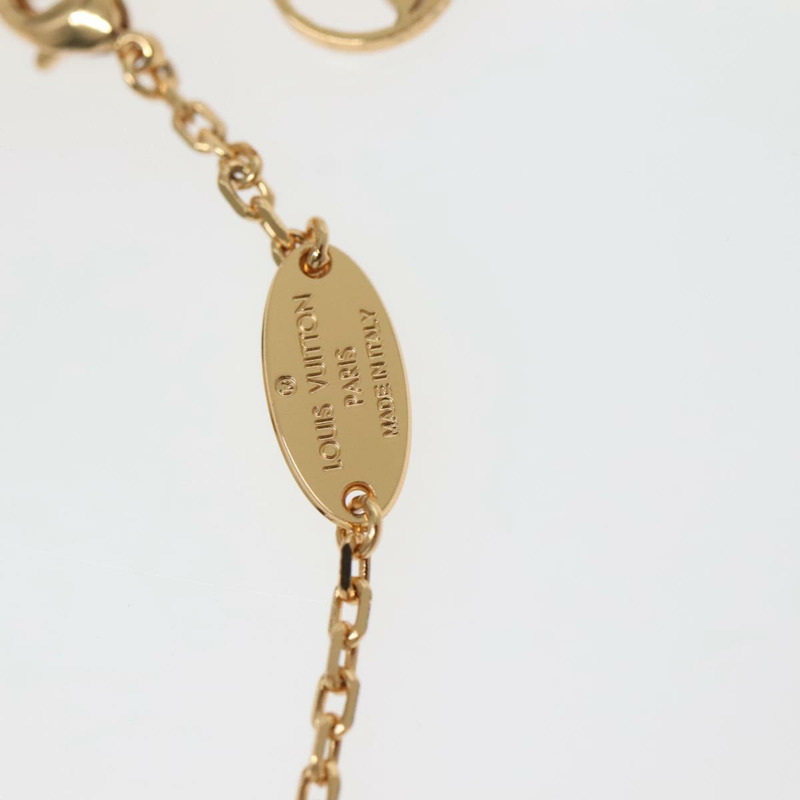 【日本直送】路易威登 (LOUIS VUITTON) 黃銅心形「墜入愛河」手鐲 金色 M00466 LV Auth 142406SAM-5