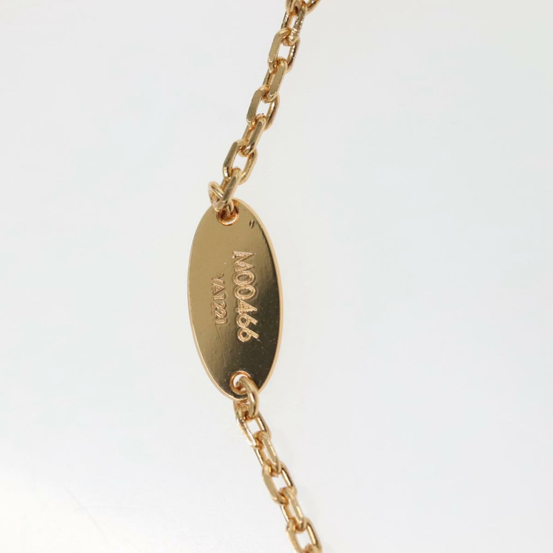 【日本直送】路易威登 (LOUIS VUITTON) 黃銅心形「墜入愛河」手鐲 金色 M00466 LV Auth 142406SAM-10