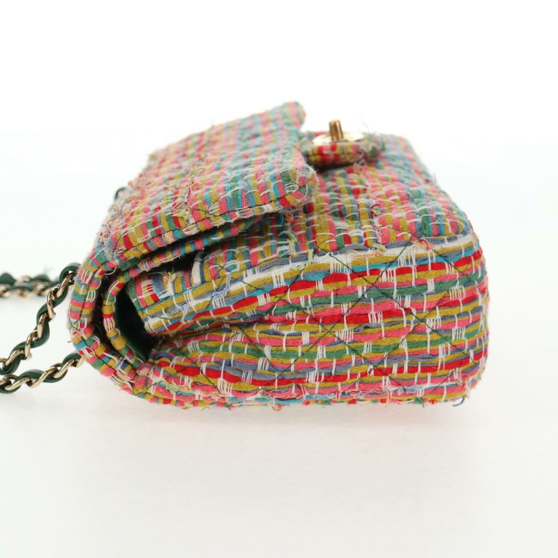 【日本直送】香奈兒雙蓋Matelasse 25鏈條包，斜紋軟呢布料，多色金色雙C標誌，正品編號142314SM-2