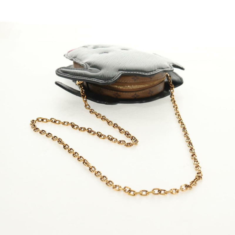 【日本直送】路易威登 Monogram 反向狗臉手拿包 灰色 M53171 LV 正品 139199SM-6