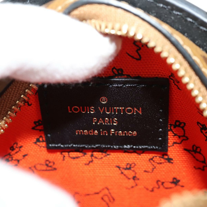 【日本直送】路易威登 Monogram 反向狗臉手拿包 灰色 M53171 LV 正品 139199SM-21