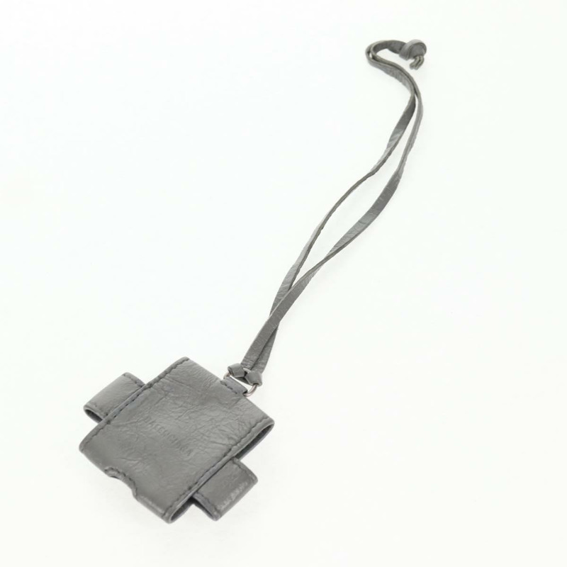 【日本直送】BALENCIAGA翻蓋包 XS 單肩包 皮革 兩用 灰色/銀色 719082 正品 128190SAM-30