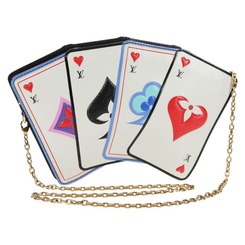 路易威登 Monogram Game On Portefeuille Zoe 手袋 白色 M80226 LV 正品 143515SM