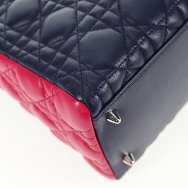 【日本直送】Christian Dior Canage 手提包 皮革 兩用 多色 銀色 正品 140132SAM-15