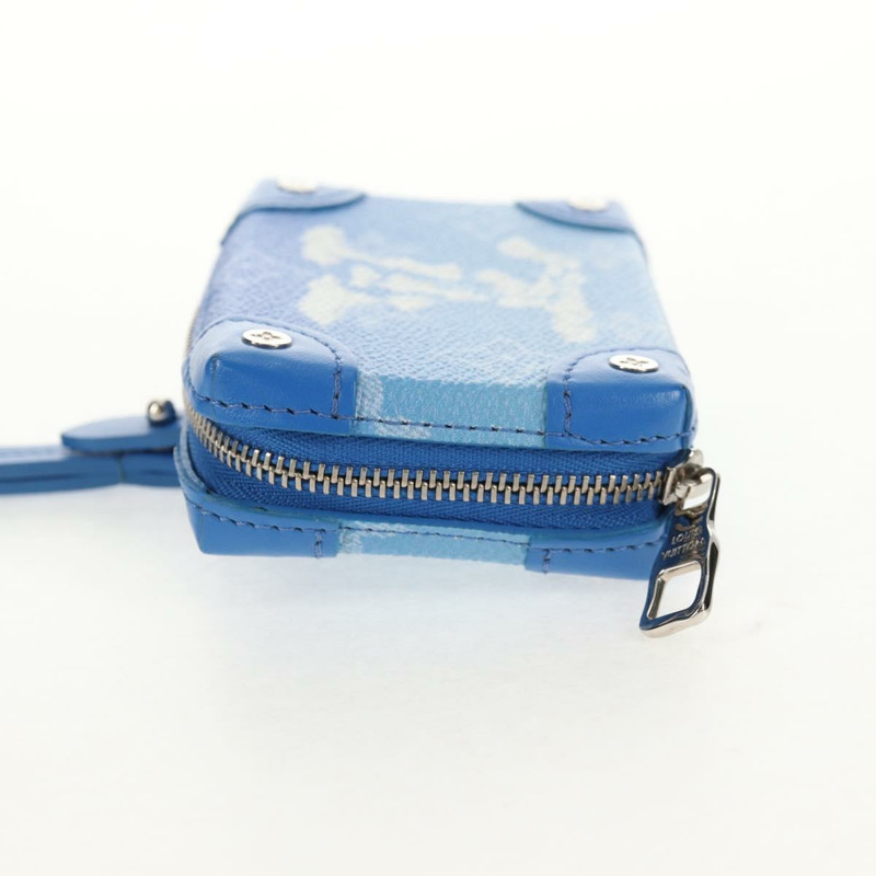 【日本直送】路易威登 Clouds Soft Trunk 錢包 藍色 M45440 LV Auth 144891SAM-2