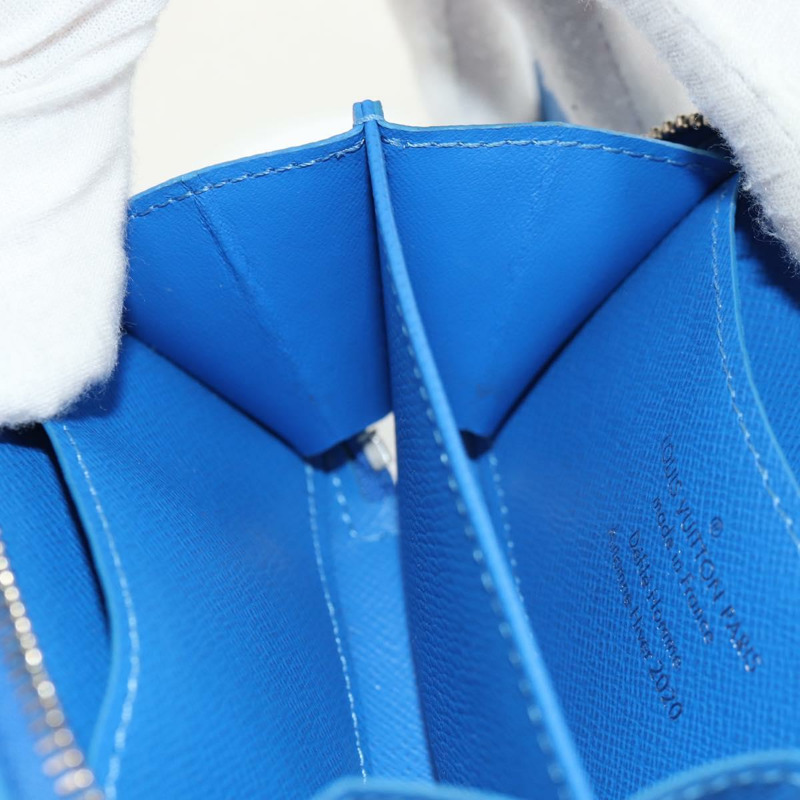 【日本直送】路易威登 Clouds Soft Trunk 錢包 藍色 M45440 LV Auth 144891SAM-22