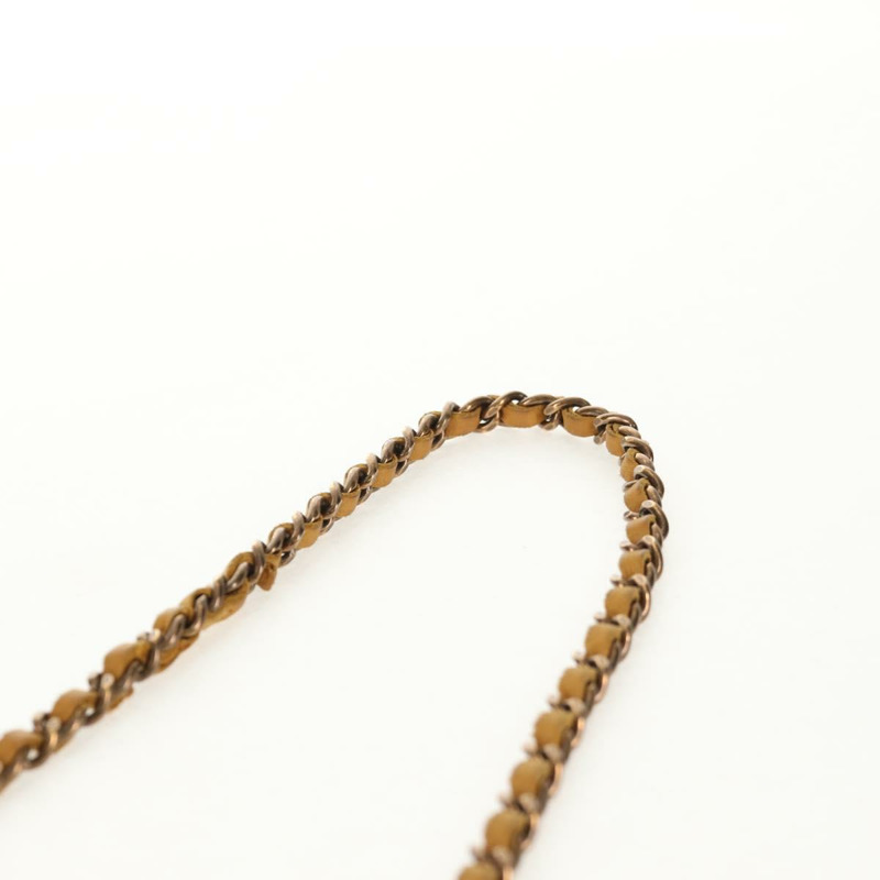 【日本直送】香奈兒鏈條肩背包，麂皮材質，金色，CC標誌，正品編號145362SAM-13