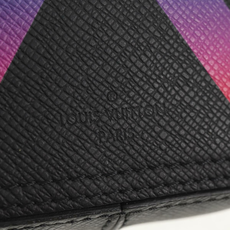 【日本直送】路易威登 Taiga Rainbow Danube 斜背包 黑色 M30332 LV 正品 146086SAM-19