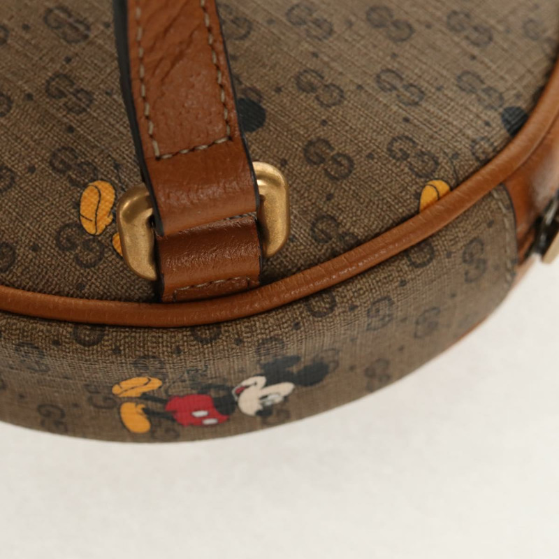 【日本直送】GUCCI Micro GG Supreme Disney迷你雙肩包 PVC 米色 603730 正品 146074SM-19