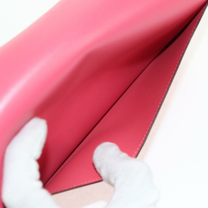 【日本直送】愛馬仕 Constance 長版皮夾，粉紅真皮，正品編號 141188SM-27