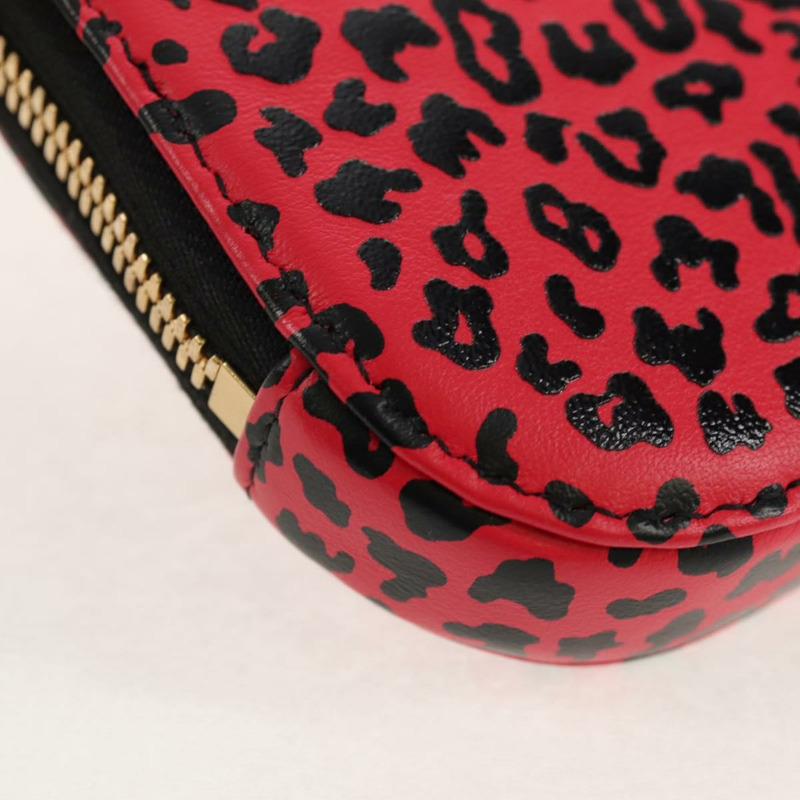 【日本直送】Christian Dior 鏈條手機包 皮革 2way 紅金 Auth 147971SAM-15