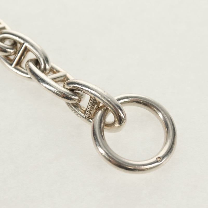 【日本直送】愛馬仕 Chaine D'Ancre GM 手鍊 AG925 12 節銀手鍊 Auth 140416SM-6