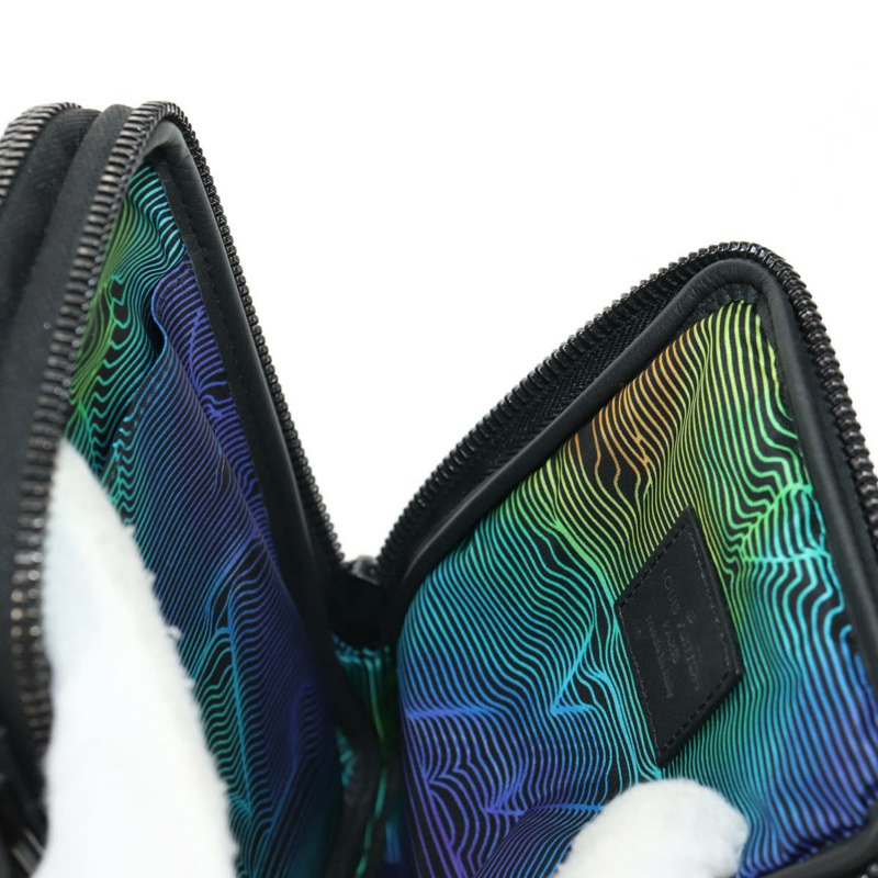 【日本直送】路易威登 3D Monogram 雙手機袋 黑色 M80141 LV 正品 140387SM-23