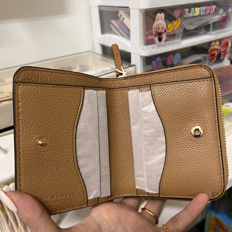 全新TB短夾 卡其色-8