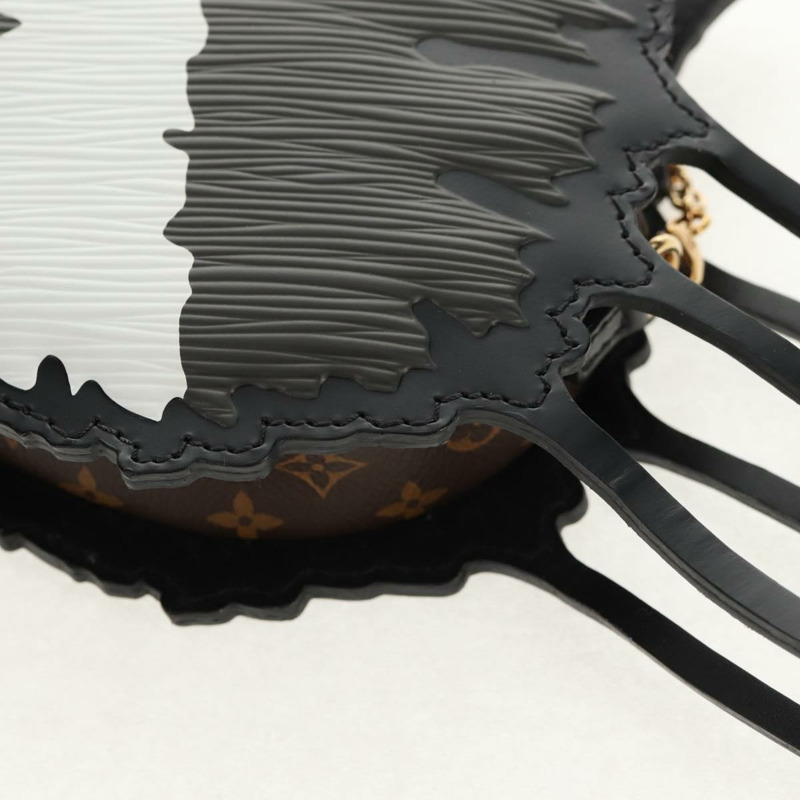 【日本直送】路易威登 Epi 貓臉手拿包 灰色 LV 正品 142442SA-14