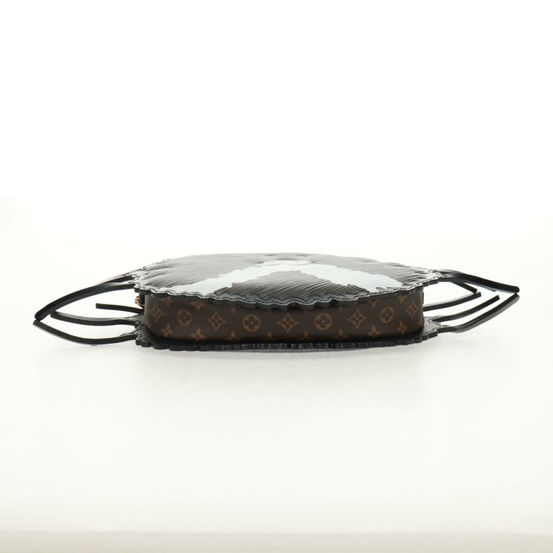 【日本直送】路易威登 Epi 貓臉手拿包 灰色 LV 正品 143170SA-4