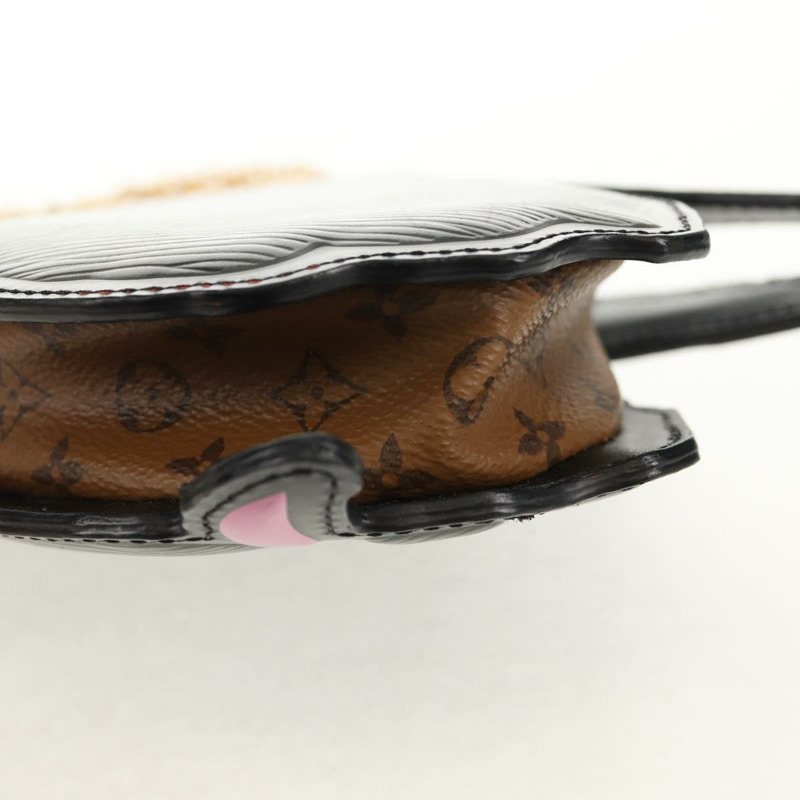 【日本直送】路易威登 Epi 狗臉圖案 Pochette 單肩包 灰色 M53171 LV 正品 142694SA-19