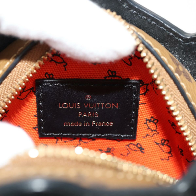 【日本直送】路易威登 Epi 狗臉圖案 Pochette 單肩包 灰色 M53171 LV 正品 142694SA-23