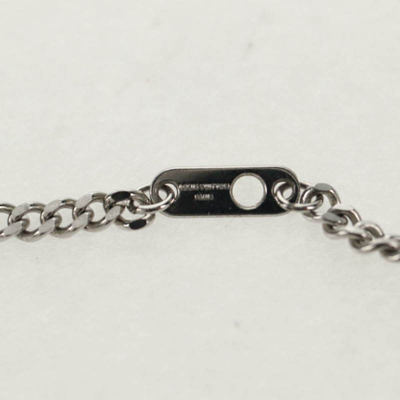 【日本直送】路易威登 (LOUIS VUITTON) 項鍊 LV Collier 兔子項鍊 金屬銀色 LV 正品 128541SM-15