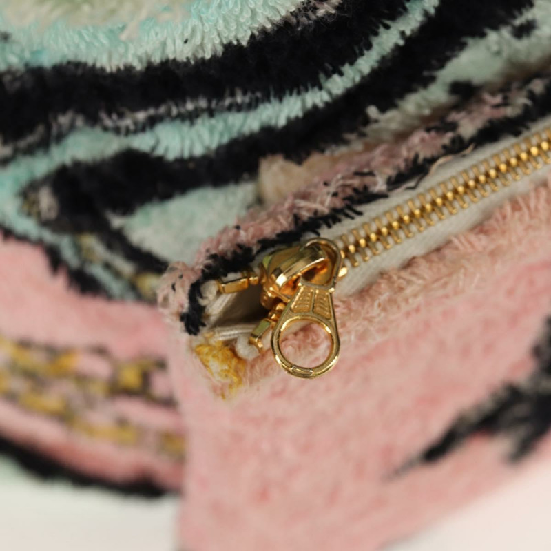 【日本直送】香奈兒 (CHANEL) 絎縫 COCO 標誌雙肩包，粉紅色金色 X 標誌，貨號 138517SM-24