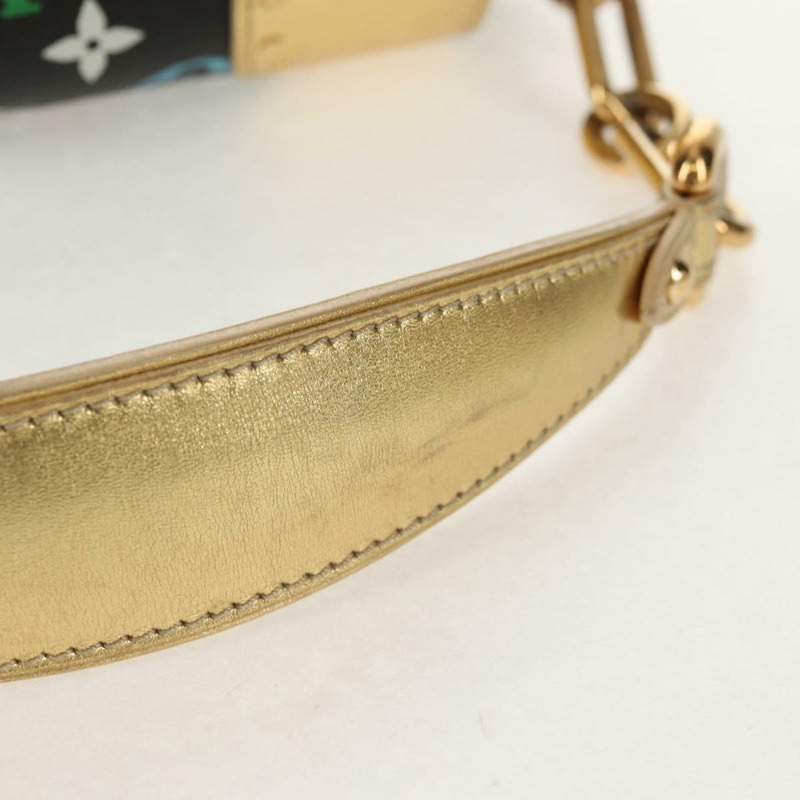 【日本直送】路易威登 Monogram Multicolor Marilyn 黑色肩背包 M40207 正品 121326SAM-7