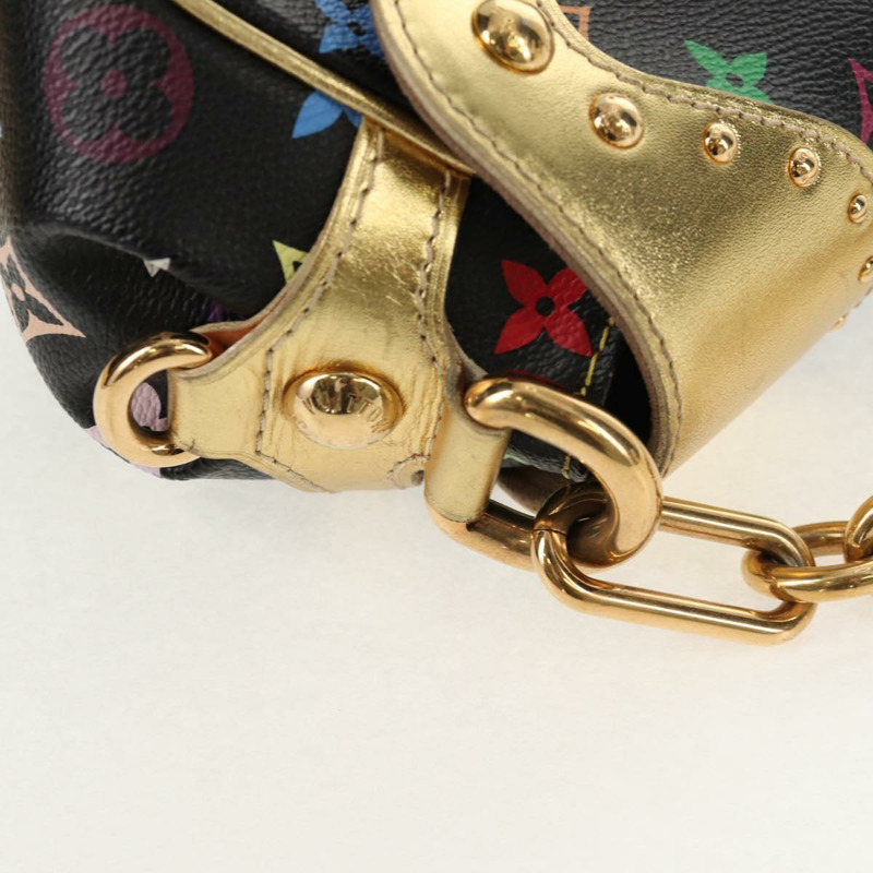 【日本直送】路易威登 Monogram Multicolor Marilyn 黑色肩背包 M40207 正品 121326SAM-18