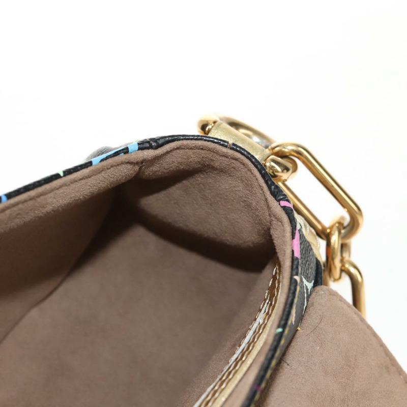 【日本直送】路易威登 Monogram Multicolor Marilyn 黑色肩背包 M40207 正品 121326SAM-21