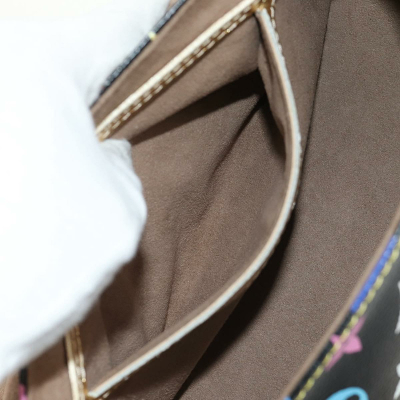【日本直送】路易威登 Monogram Multicolor Marilyn 黑色肩背包 M40207 正品 121326SAM-23